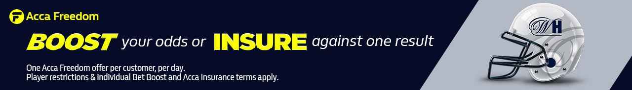 Acca Freedom - Boost your odds or Insure against one result