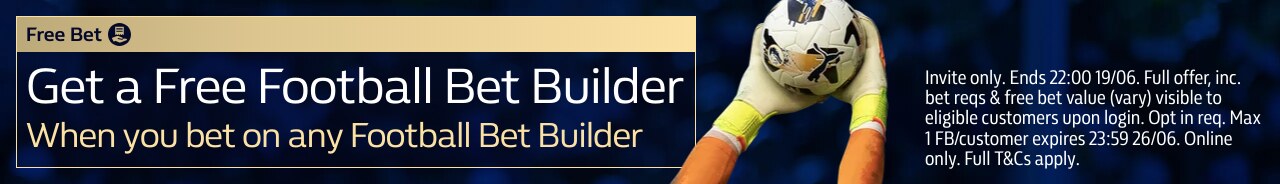 Bet Builder B&G - 14-19/06 Events