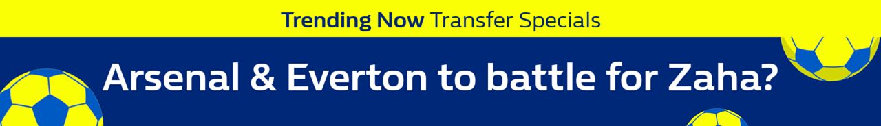 TRENDING NOW - Arsenal & Everton to battle it out for Zaha?