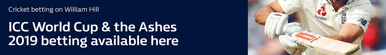 Bet on the ICC World Cup & The Ashes 2019 here