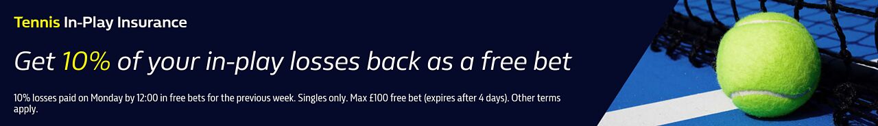 In-Play Tennis Insurance