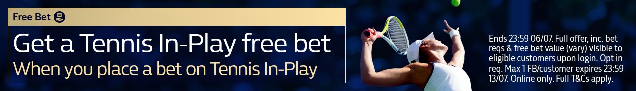 Tennis In-Play B&G - 30/06-06/07 TE Events